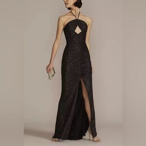 Black Sparkle Prom Dress